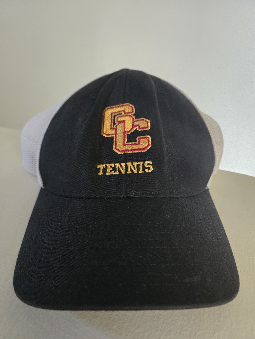 GC Tennis Black & White Mesh baseball Cap